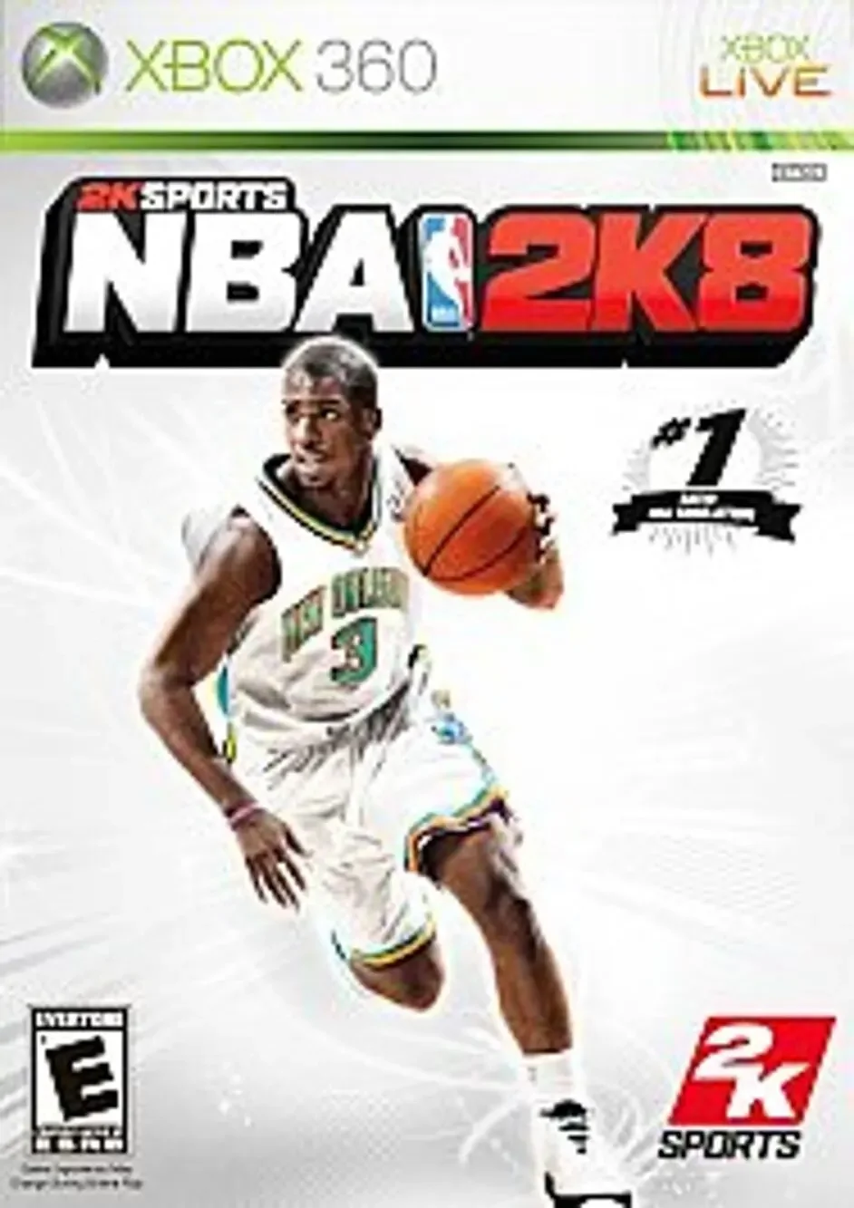 NBA 2K8 (Microsoft Xbox 360, 2007)